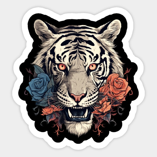 tiger Sticker by piratesnow